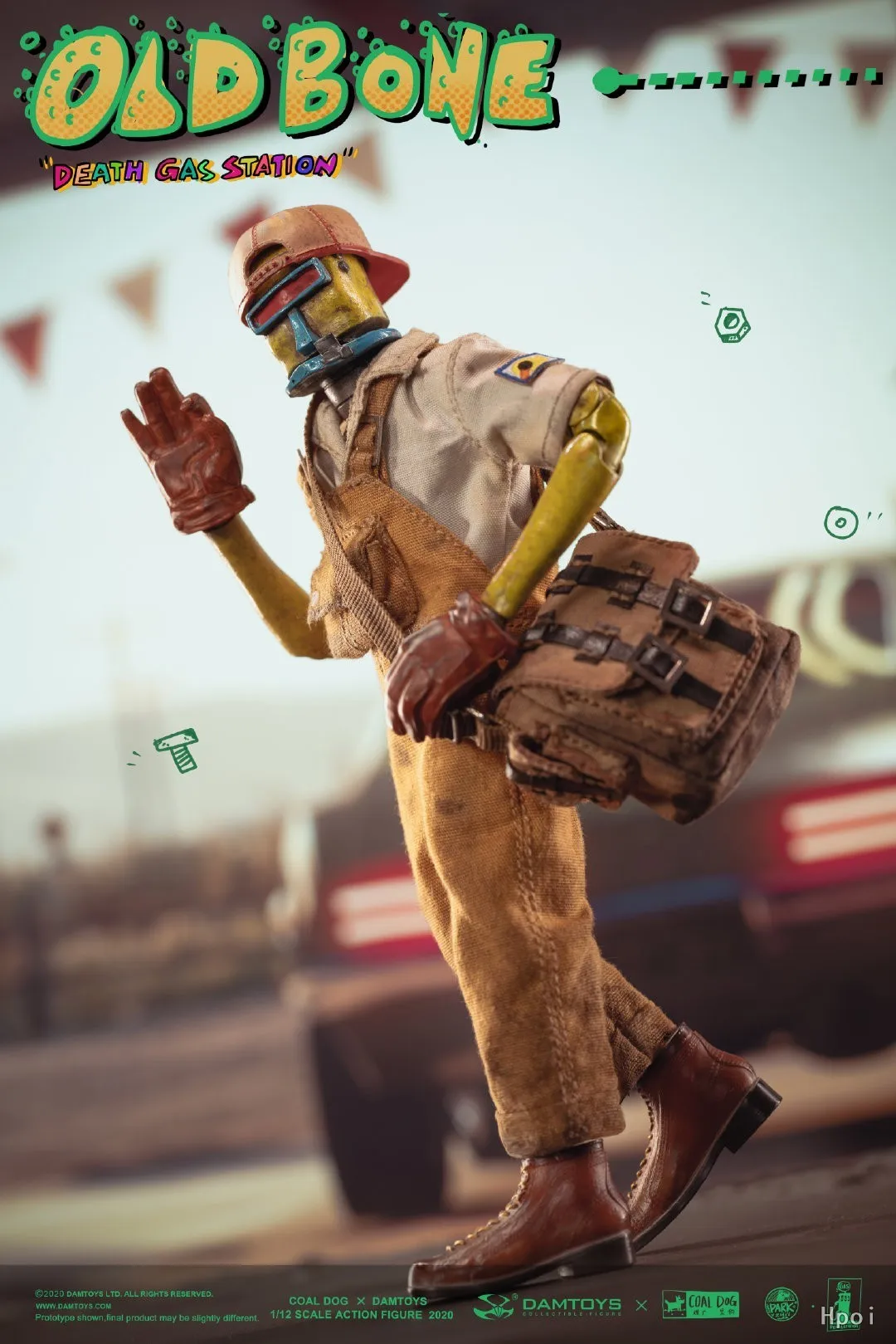 

【Original】CoalDog PES021 Desperate Gas Station Series OLDBONE 1/12 Scale Action Collectibles Model