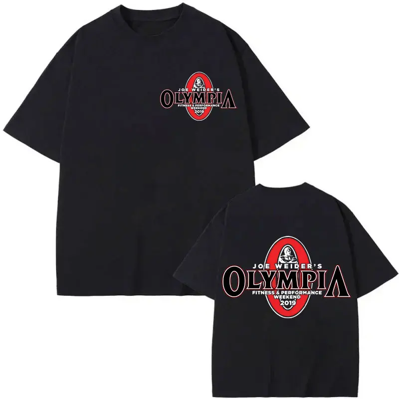 

Olympia Gym Fitness Pump Cover Graphic T Shirts Men Women Fashion Y2k Vintage T-shirt Summer Casual Loose Short Sleeve T-shirts