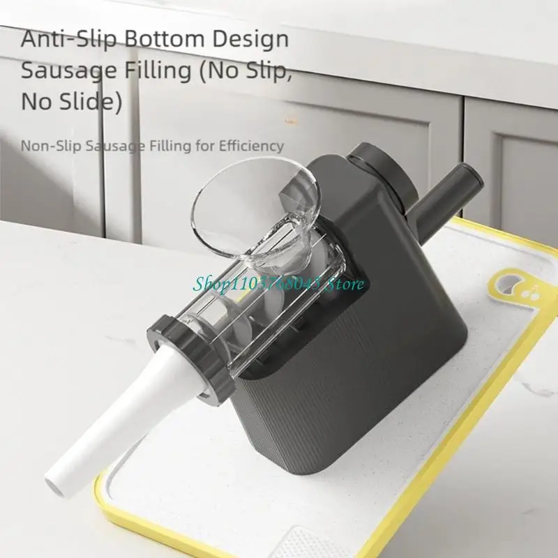 R53F Easy Cleaning Hand Operated Sausage Maker Kitchen Tool for DIY Processing