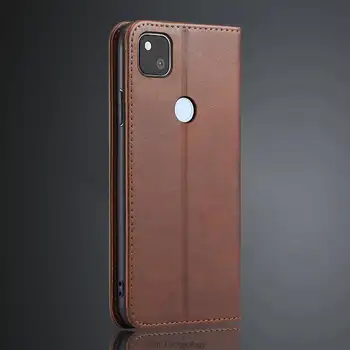 Magnetické kožené pouzdro pro Google Pixel 4A (4G 5,81 10 nejlepší prodej pouzdro pro Pixel 4a - №10