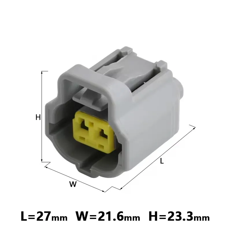 178390-1 Free shipping 1 sets DJ70217YB-1.8-21 2Pin 1.8mm AMP Car Electrical Wire Connectors for VW,BMW,Audi,Toyota,NISSAN
