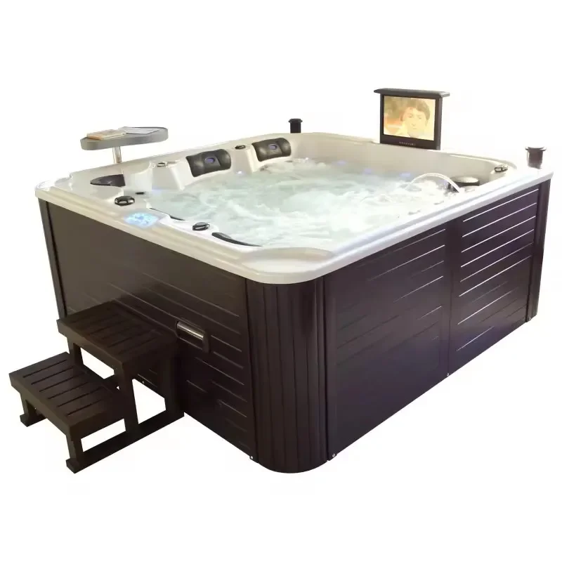 Europe Balboa Control 140 Jets Whirlpool Outdoor Spa Hot Tub Jacuzzis Function