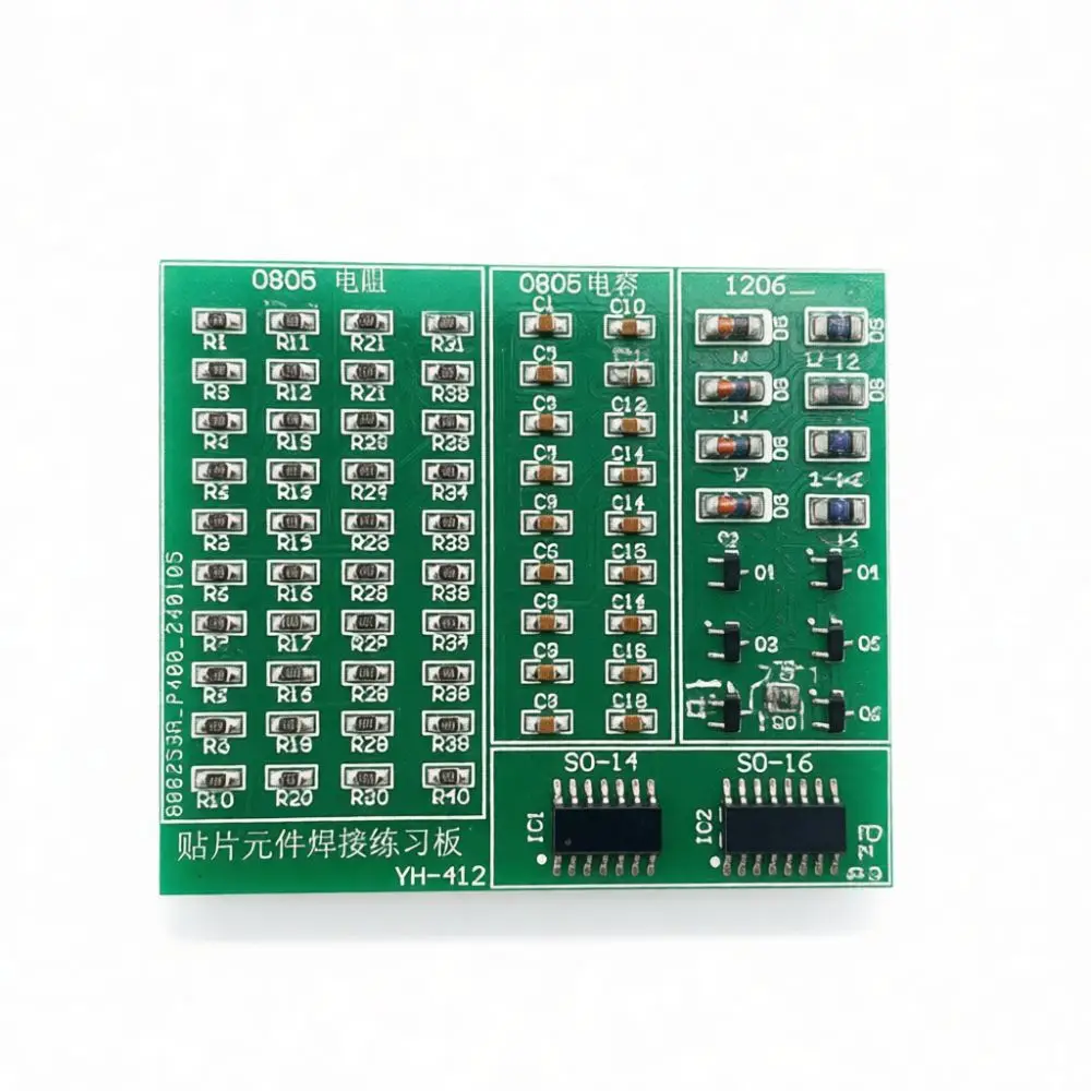 Professional SMT Practice Board Kit Electronics Assembly DIY Tool Educational Training Aids For Circuit Soldering Mastery Skills