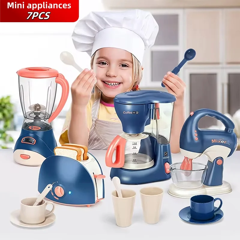 1 Piece Set Of Children's Home Appliances Kitchen Toys Boys And Girls Simulation Electric Washing Machine Small Homes Appliances