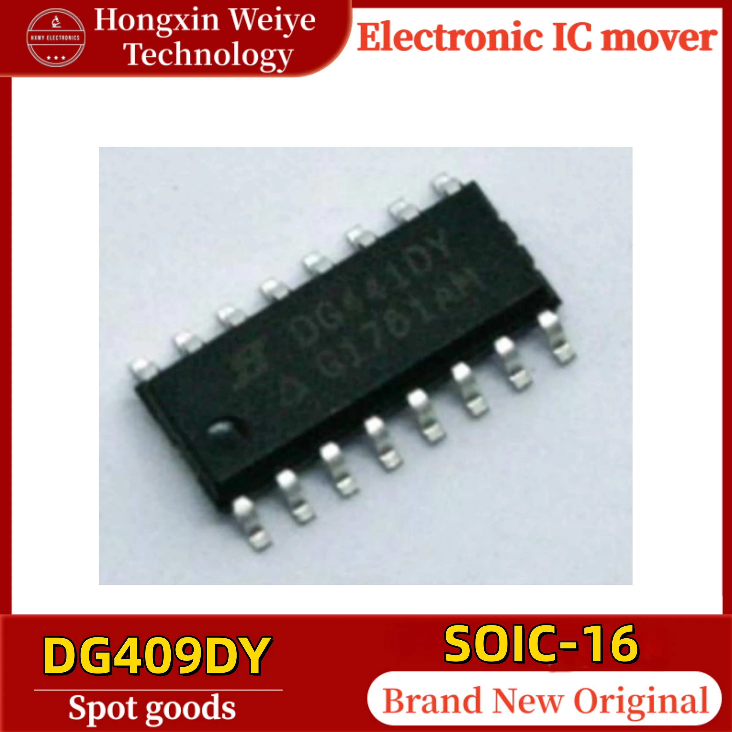 (10/20 pieces) DG409DY DG409 SOIC-16 CMOS Analog Multiplexer / Demultiplexer IC Original Brand New In Stock Fast Shipping
