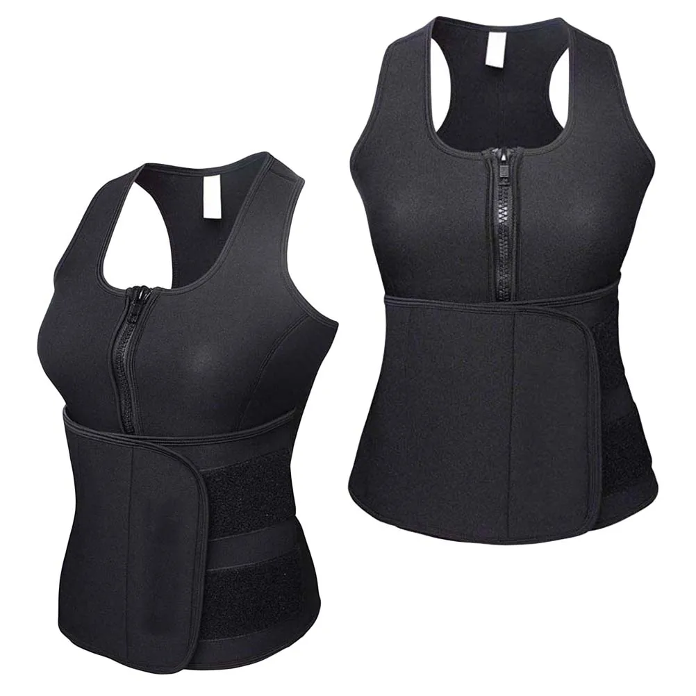 

Slimming Shapewear Black Corset Vest Waist Trainer Tight Fitness Women Vests Flattening Tummy Shaping Posture Body Shaper