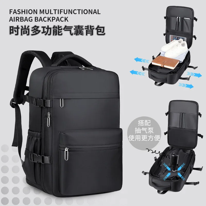 Ryanair Rucksack Reise Kabine Flugzeug 40x20x25, Luft Vakuum Kompression Rucksack Frauen Männer Rucksack Business Laptop Tasche Handtasche