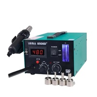 YIHUA 8508D+ ESD Rework Station for Mobile Phones Computers Repair Air Pump Type LED Display Heat Gun Hot Air Welding Station
