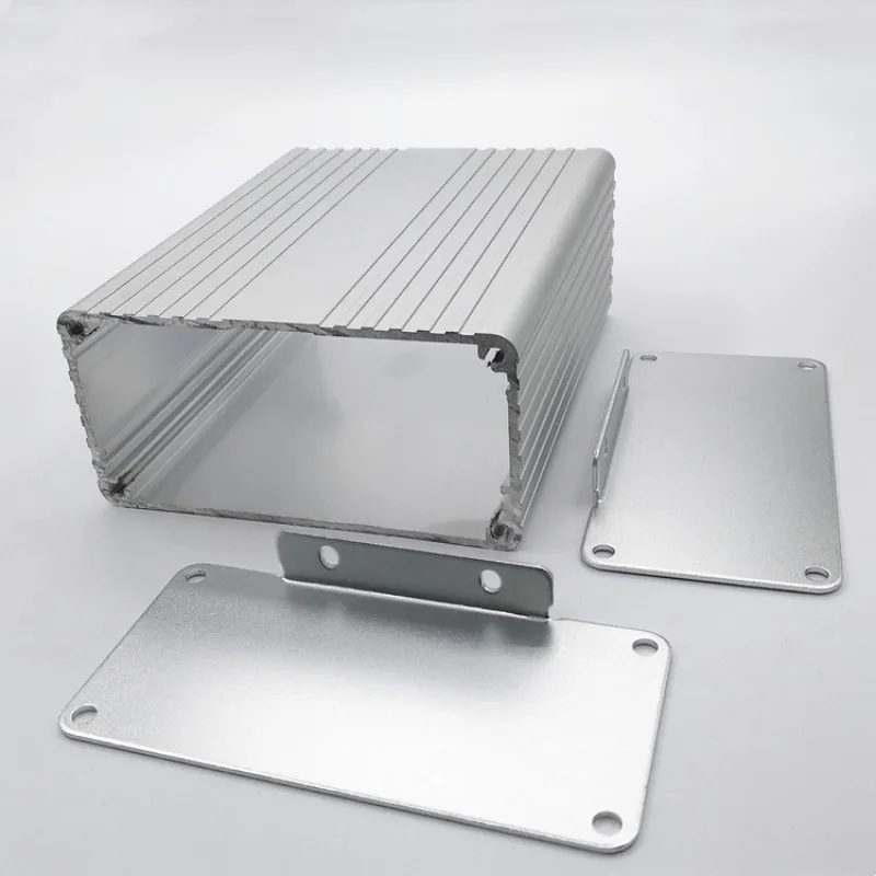 Aluminum alloy Boxes charger aluminum profile shell integrated  battery box inverter 120x98x48mm