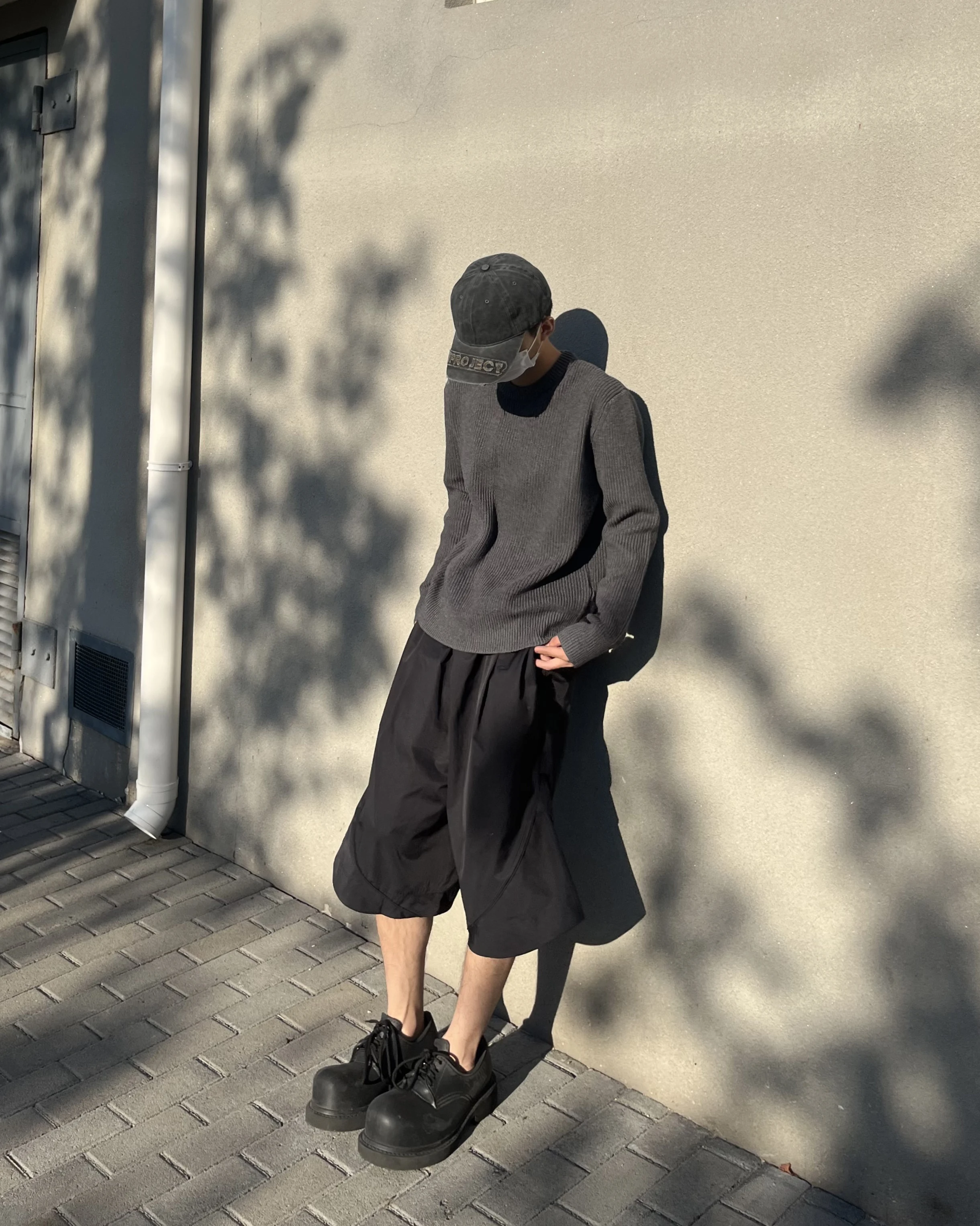 MM Style 22AW New Four Corner Stitching Wool Round Neck Pullover Versatile Men's and Women's Autumn and Winter Knitted Sweater