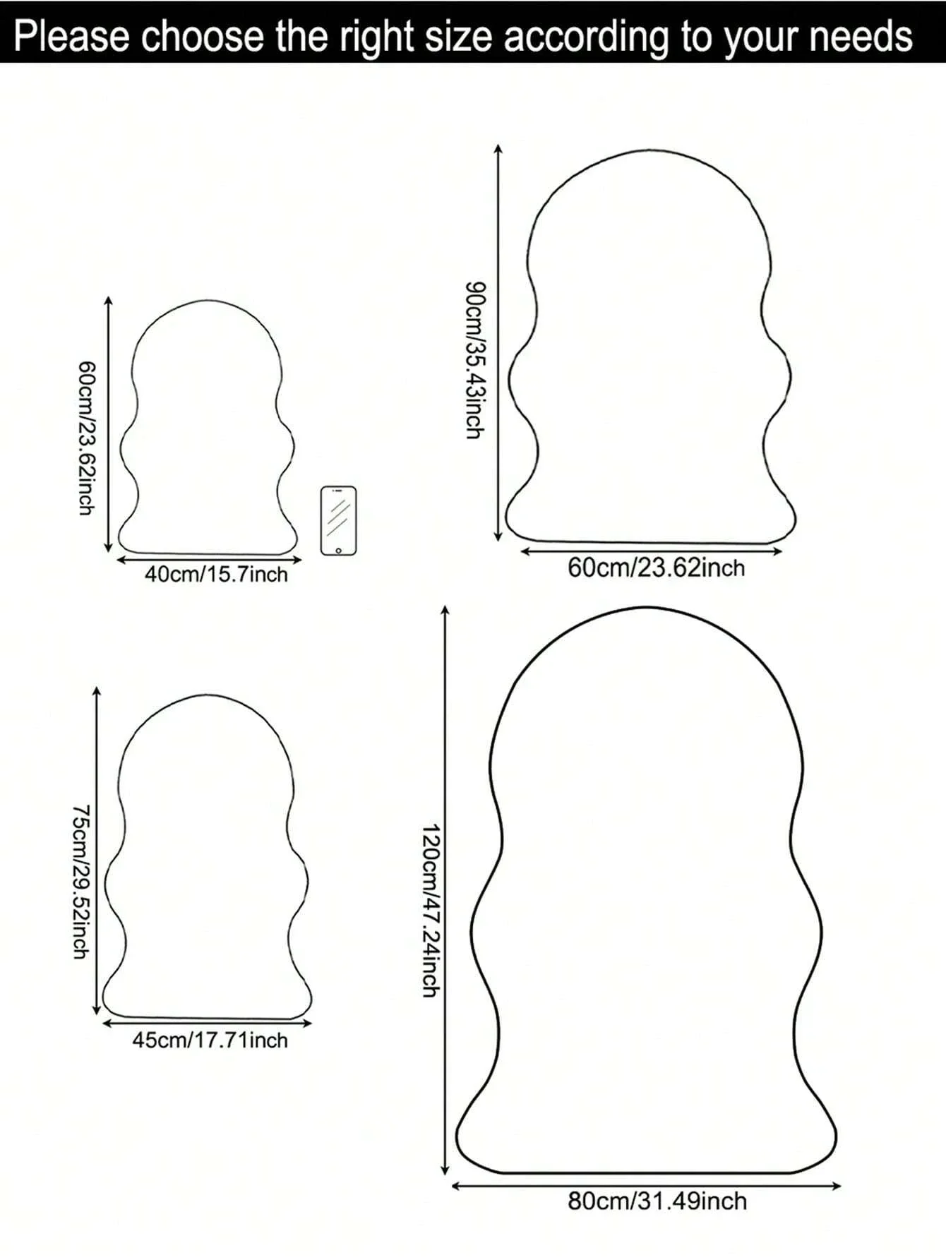 Solid Fluffy Rug, White Plush Warm Floor Mat For Living Room, Bedroom ,Room Decor