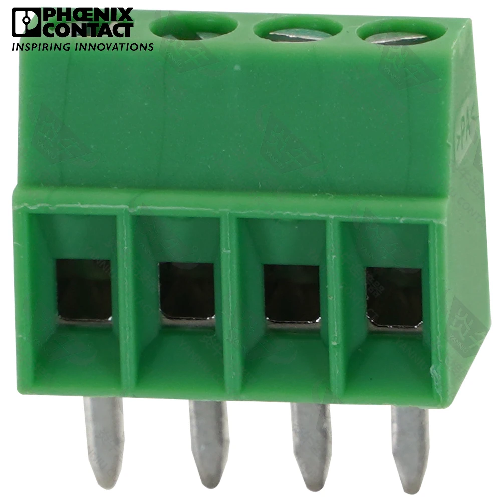 

1Pcs 2.54mm Original Genuine Phoenix Contact Connector PCB Screw Terminal Block 4 Pin MPT 0.5 2.54 1725672 Wire-to-board 6A 160V