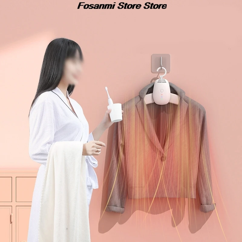Smart Portable Drying Rack With Integrated Shoe Dryer Compact Size Warm Air Dryer Machine Ideal For Business Trips And Home Use