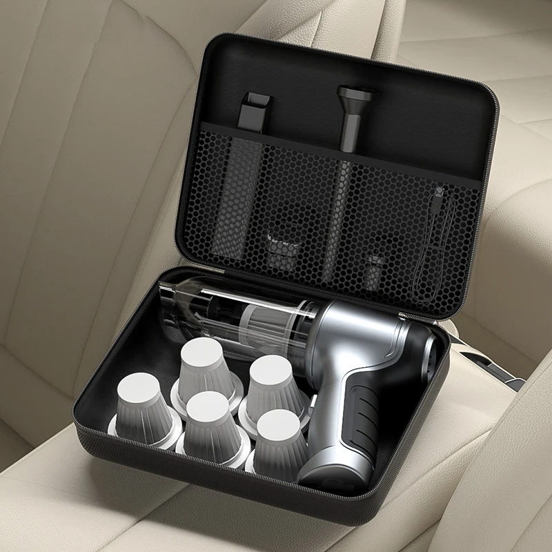 NEW Portable Car Storage Car Vacuum Cleaner Universal Protective Bag Storage Box Eva Hard Shell