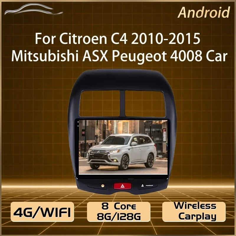 

Android raido For Citroen C4 2010-2015 Mitsubishi ASX Peugeot 4008 Car Multimedia Player Video GPS Multimedia Player Tool
