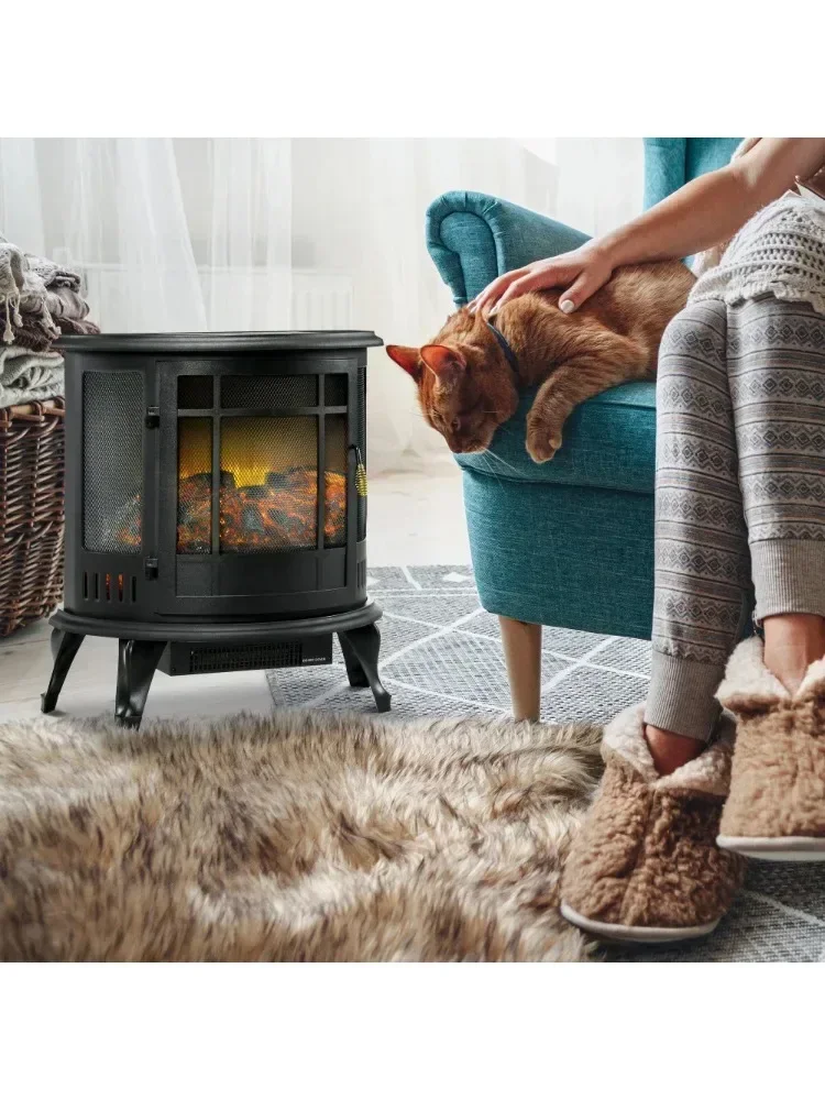 Safe For 22 Inch Electric Fireplace, Electric Heater, Adjustable Temperature Fireplace Heater, Overheat Protection Smart