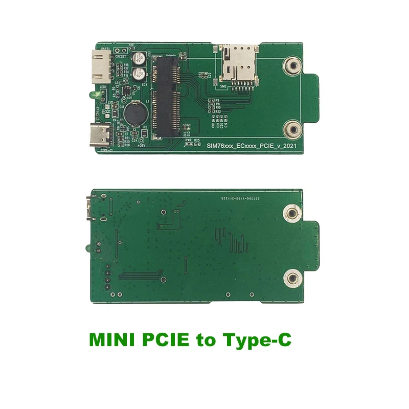 3G 4G LTE 5G MINI PCIE M.2 to USB 2.0 3.0 Type-C Development Board Adapter For EP06-E EC25 RM500Q RM520F RM520N SIM8200 SIM8380G