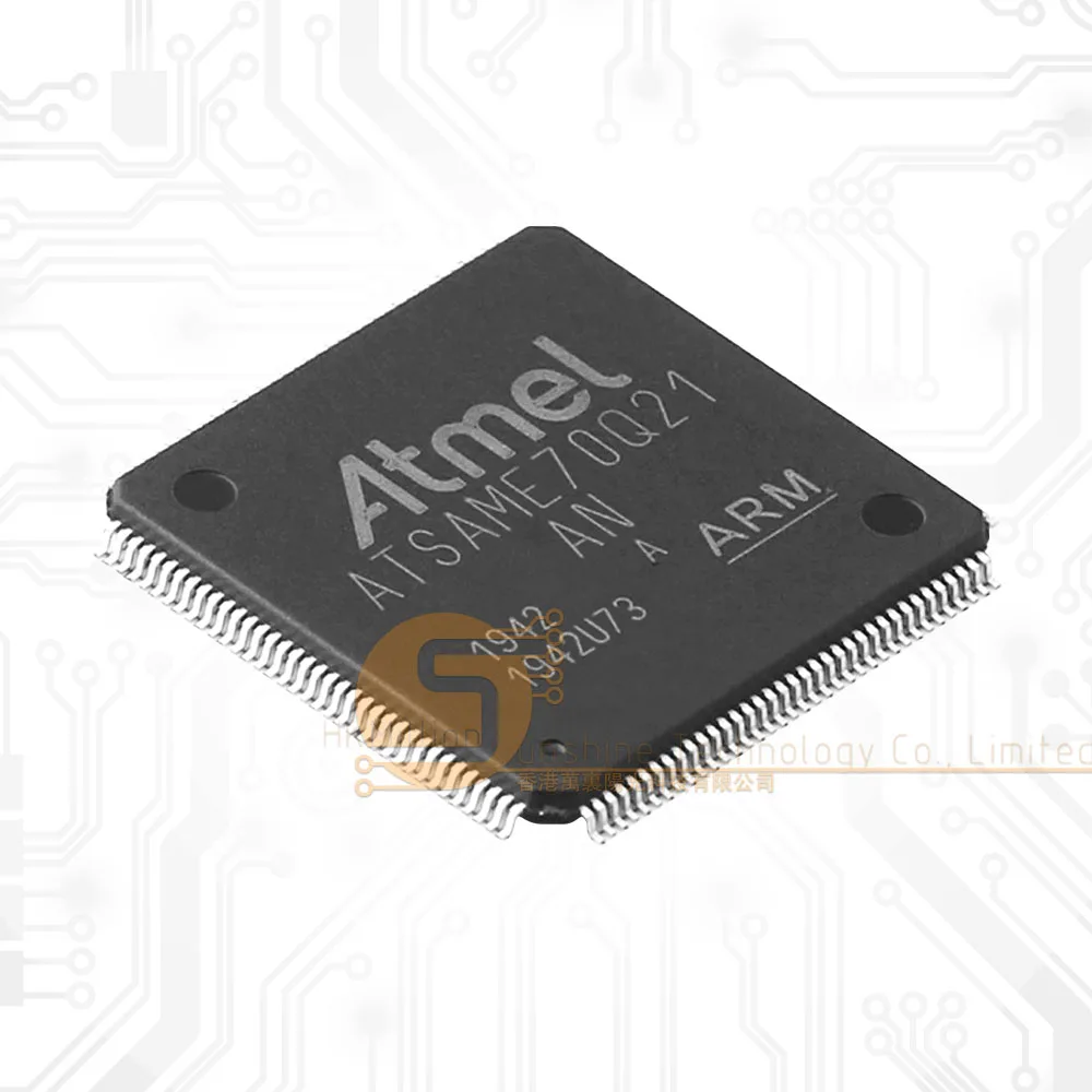 

New and Original ATSAME70Q21A-AN ATSAME70Q21 LQFP144 Microcontroller IC