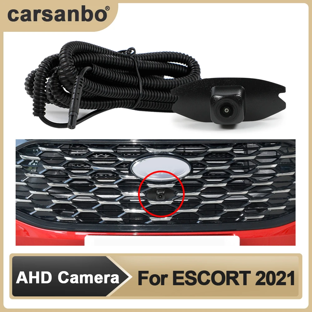 

Carsanbo Car AHD Front View OEM Camera HD Night Vision Fisheye 150° Camera for 2021 ESCORT Parking Monitoring System