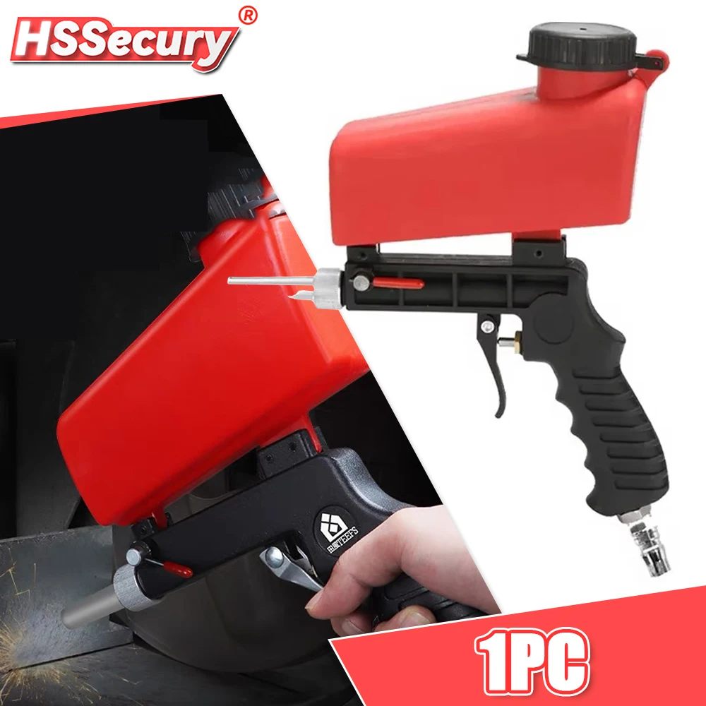 

Sandblasting Gun Sand Blaster Adjustable Sand Blasting Machine Gravity Small Portable Handheld Pneumatic Blasting Gun Set