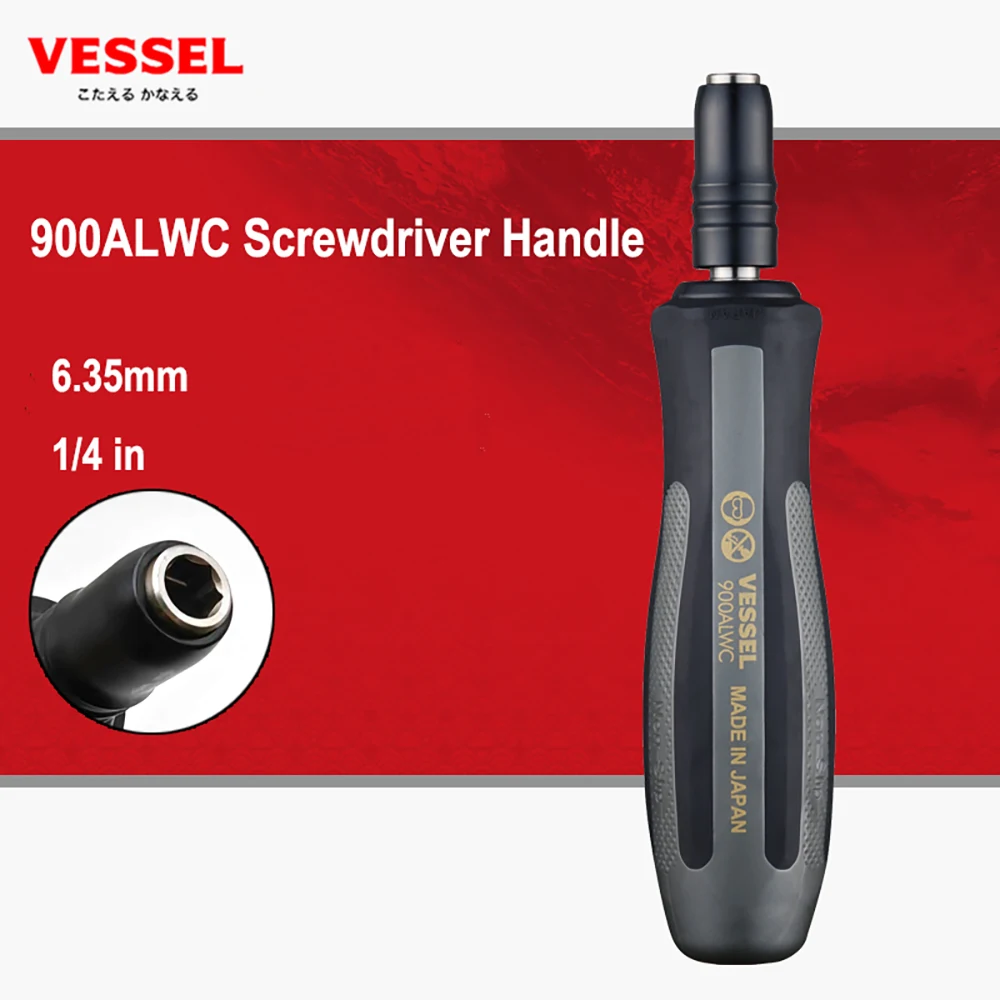 VESSEL 900ALWC HEX Locking Socket Screwdriver Handle