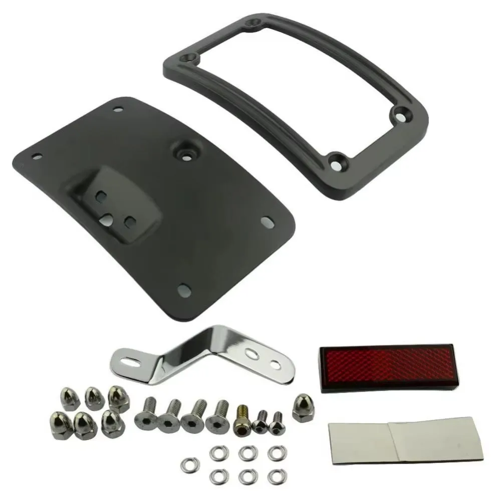1PC License Plate Bracket/Registration Plate Holder For Harley Softail Deluxe FLSTN Springer Classic FLSTSC 2005-2017 Motorcycle