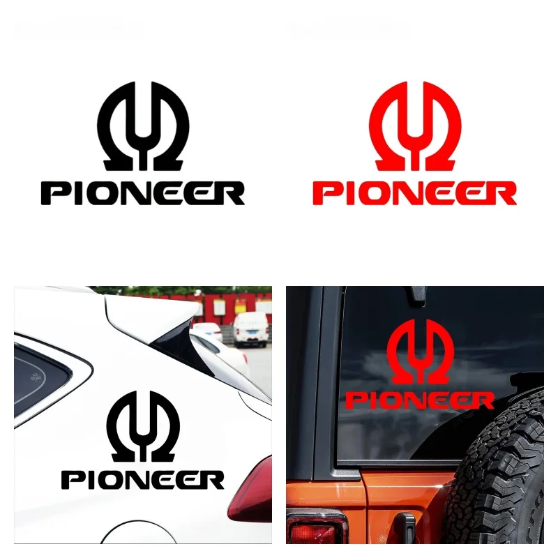 

Car Stickers Pioneer Waterproof Stickers Car Styling & Wall Art Vinyl Decal Car Sticker