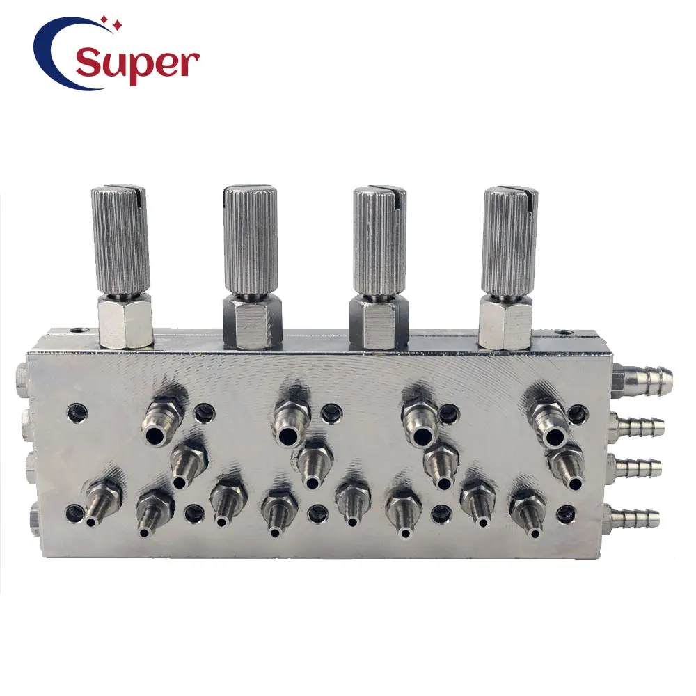 Dental Valve 4 In 1 Valve Air Switch Control Dental Chair Air / Water Diaphragm Valve For Dental Chair Accessories Tool