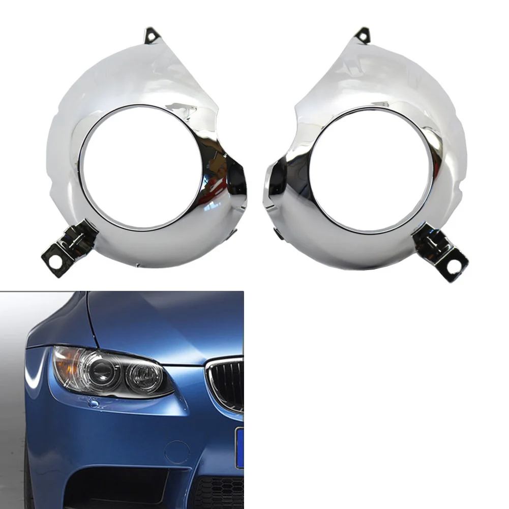 1Pair Car Headlight Headlamp Bowl Cover Shell For BMW E92 E93 M3 328i 335i 2006 2007 2008 2009