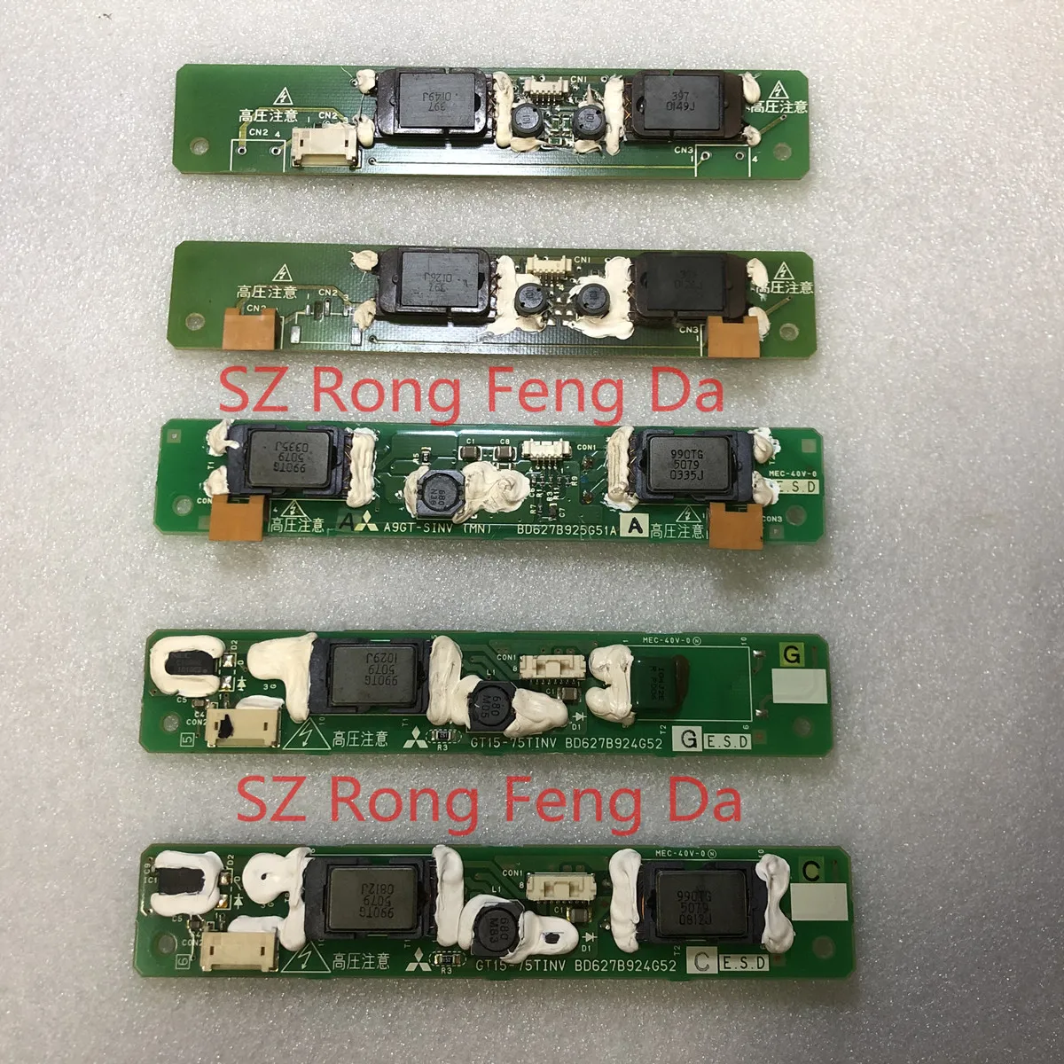 

P-1051 A9G-SINV A9GT-SINV GT15-75TINV A9GT-TINV BD627B924G52 BD627B925G51 BKO-C1067 HighVoltage DriverBoard
