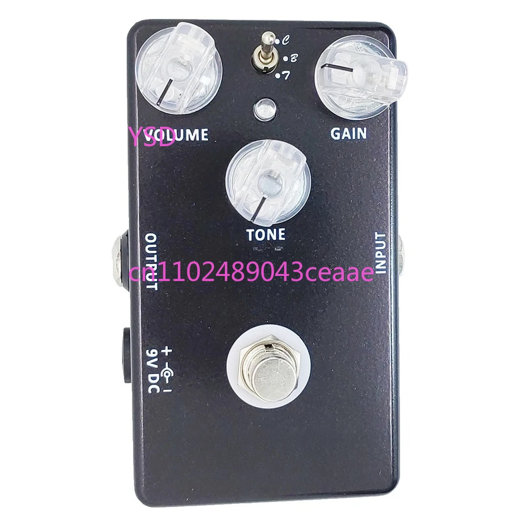 

Super RAT Distortion Guitar Effect Pedal Hand Made 3 Mode 3 In 1 Classic Rat Boost Preamp Effects for Bass