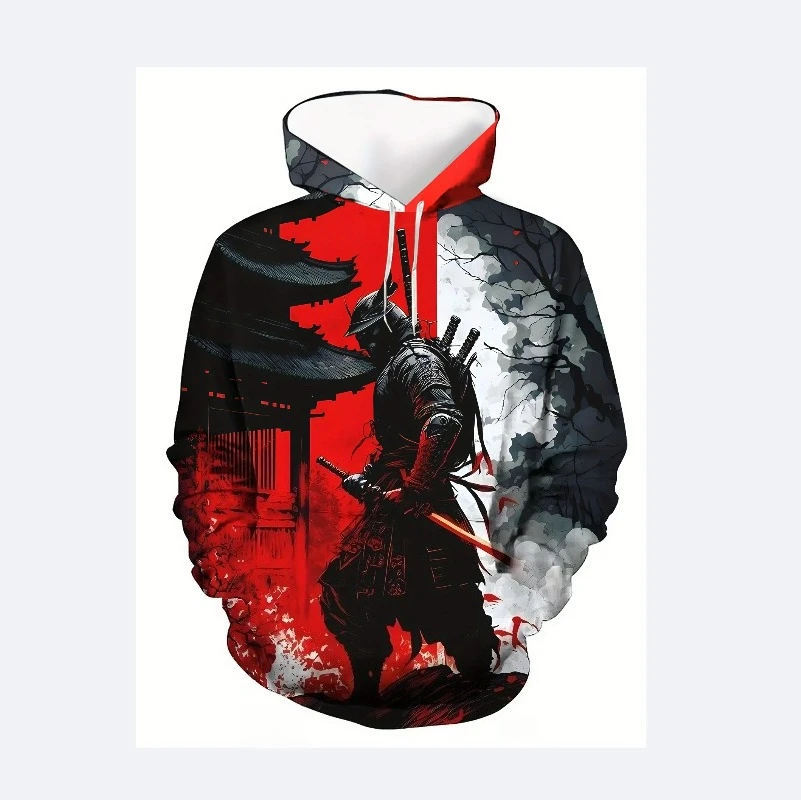 

Men's and Women's 3D Patterned Long Sleeved Hooded Sweatshirts, Casual Training Clothes, Sports Tops, Halloween Gift Pullovers