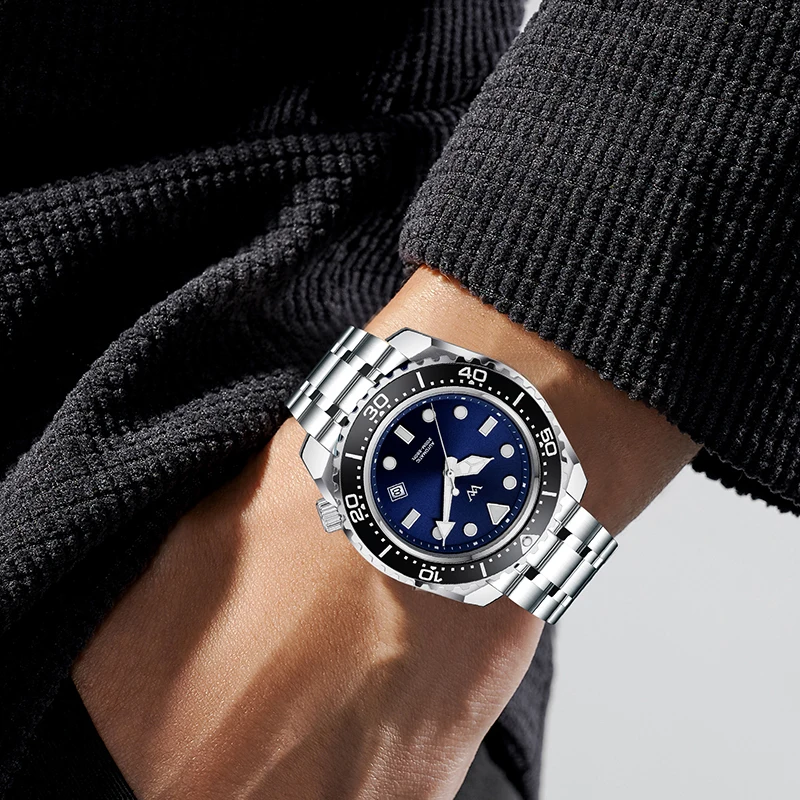 WM Watch Automatic Mechanical Watches Water Resistant Classic Casual Business Man Watch Welly Merck Watch WM175M