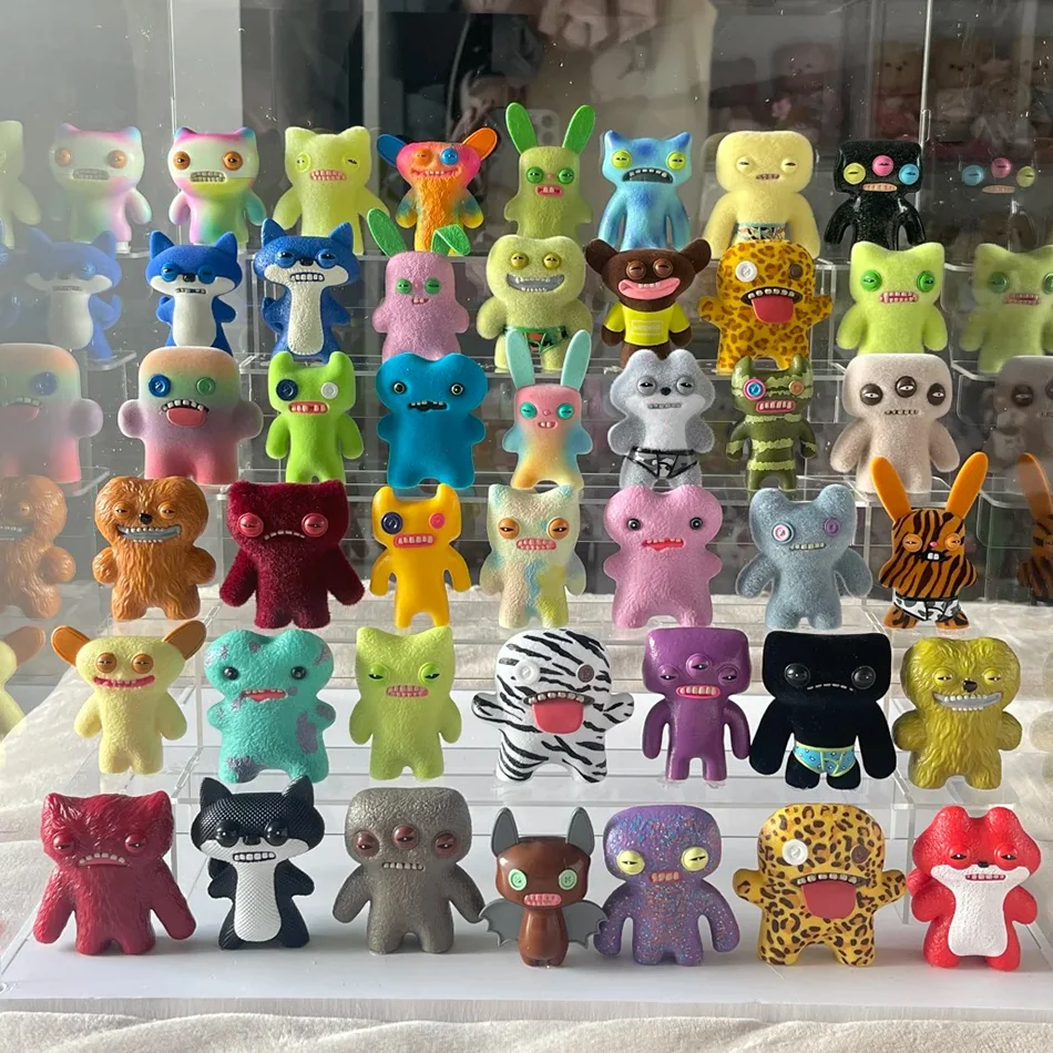 

In Stock 10cm 100％ Original Fuggler Toys Ugly Monster Love Monster Series Cute Tooth Monster Fill Dolls Toys Gifts