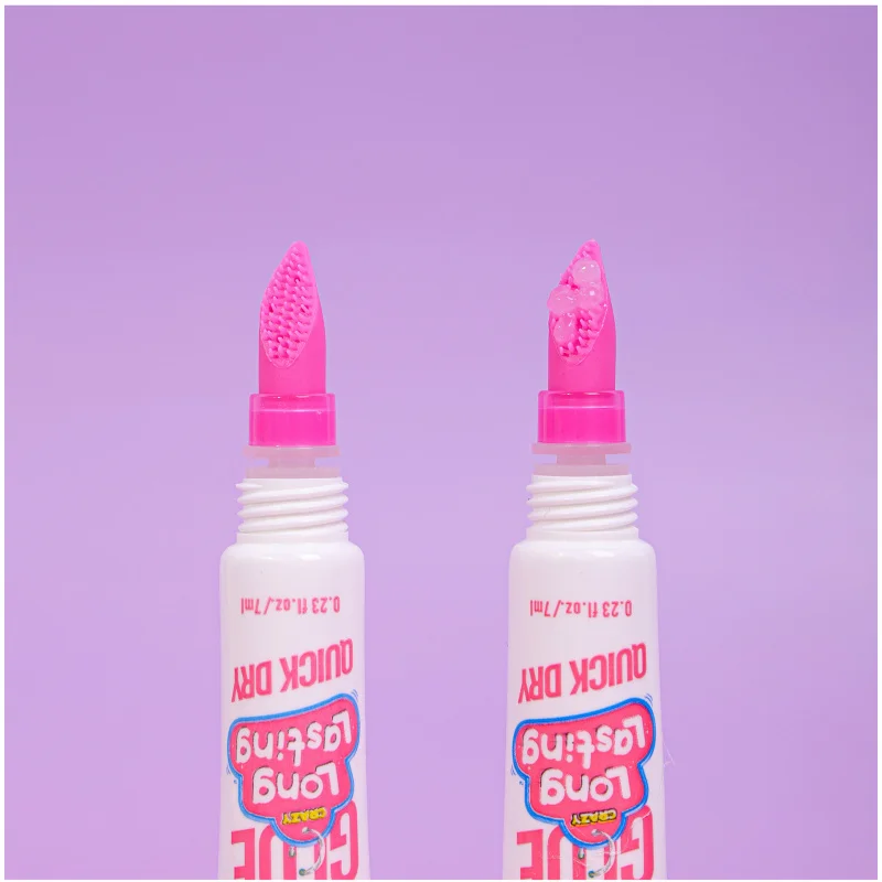 Gel de sobrancelha transparente com pente de estilo embutido cria sobrancelhas penas naturais de aparência 3D à prova d'água e à prova de manchas, retenção de longa duração