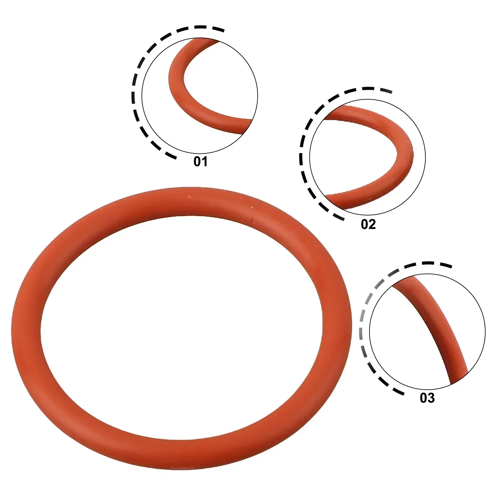 New Practical Gaskets Seal Coffee Machines Tools EQ5 EQ6 EQ7 EQ9 Easy Installation Equipment For Siemens Gasket