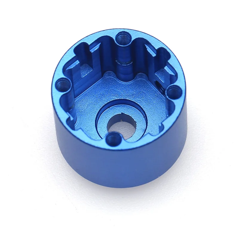 1/14 1/16 すべての MJX 車に共通、改造された金属製ディファレンシャルケース、アップグレードされた金属製ディファレンシャル、ブルー交換用-ELEC