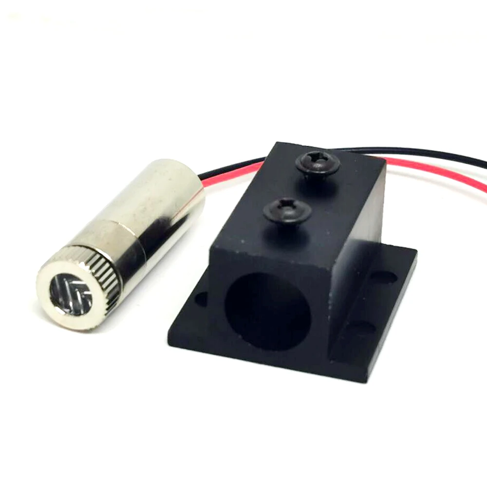 Cross/Dot/Line Head Adjustable 850nm 5/30/50mW Infrared IR Laser Module With 12mm Holder Heatsink