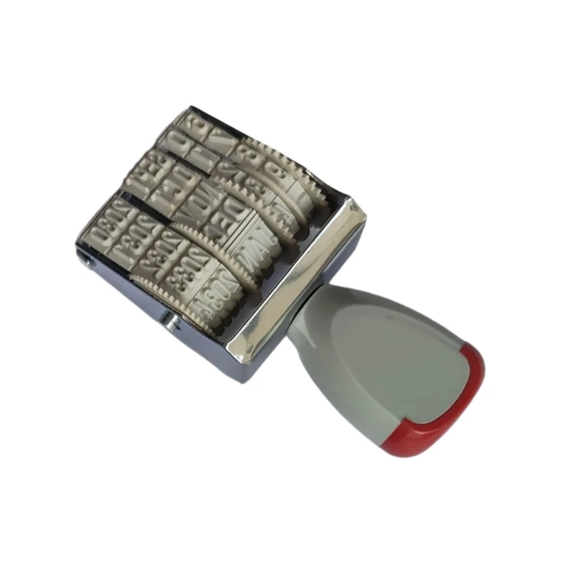 Number Stamp French Date Stamp Inking Dater Stamp Adjustable Office Stamp 601D
