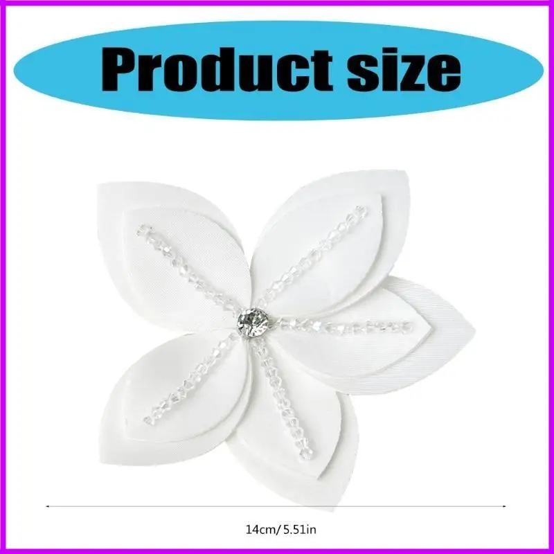 National Styles Camellia Brooch Business Clothing Pin New Year Party Brooch for Wedding Parties