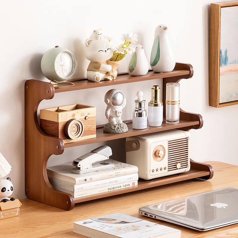 

Desktop bookshelf Multi-layer shelf Countertop small bookshelf Simple bookcase Living room study Children's table Storage