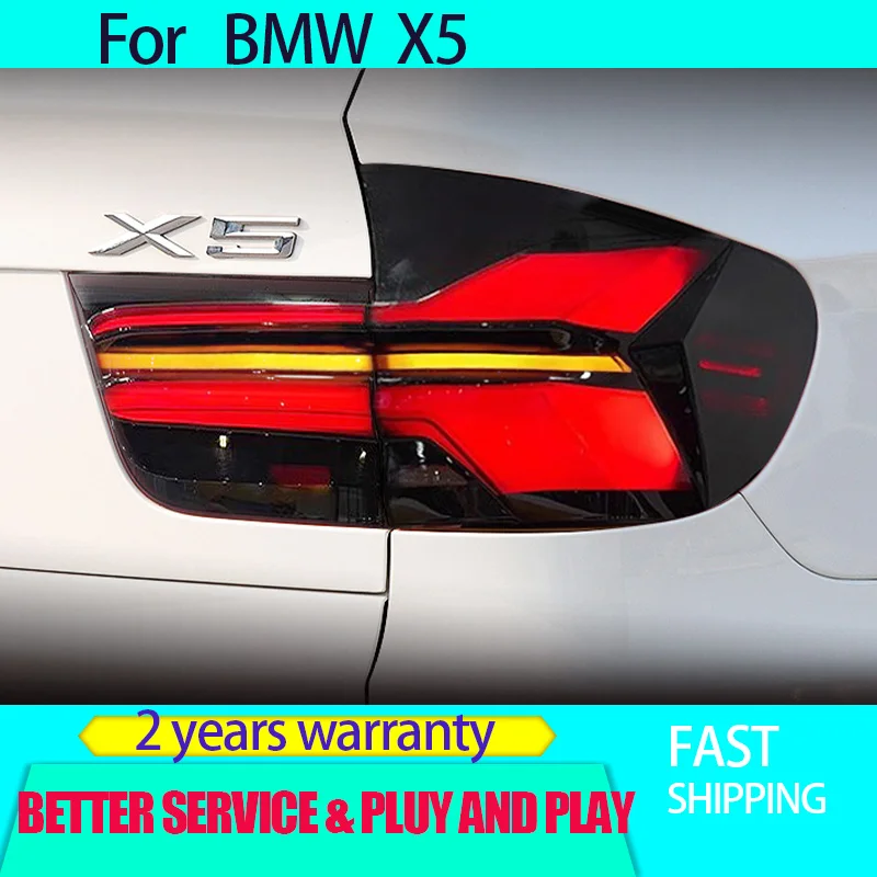 

Car Styling for 2007-2013 BMW X5 taillight E70 modified new LED driving light water turn signal brake