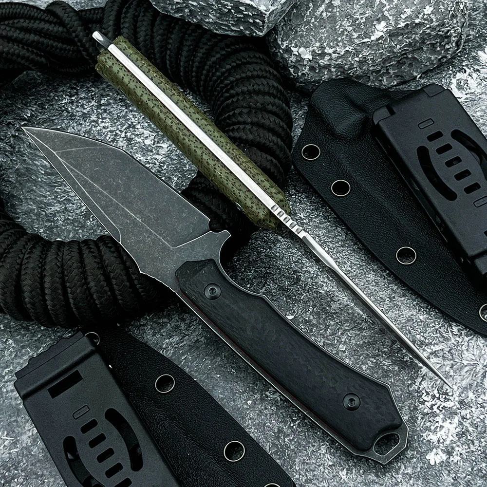Jungle Adventure Backpacking EDC Multifunctional Straight Knife Outdoor Camping Fishing Portable Fixed Knife Climbing Knives view 5