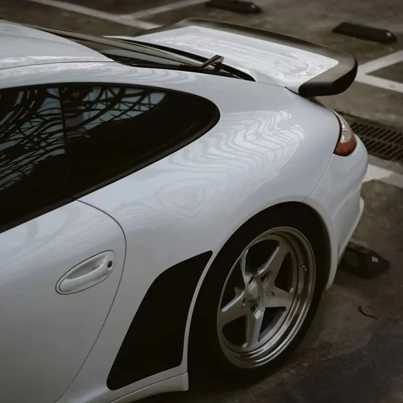

Dry Carbon Fiber Whale Tail Ducktail Rear Wing Spoiler For 997 2004-2012