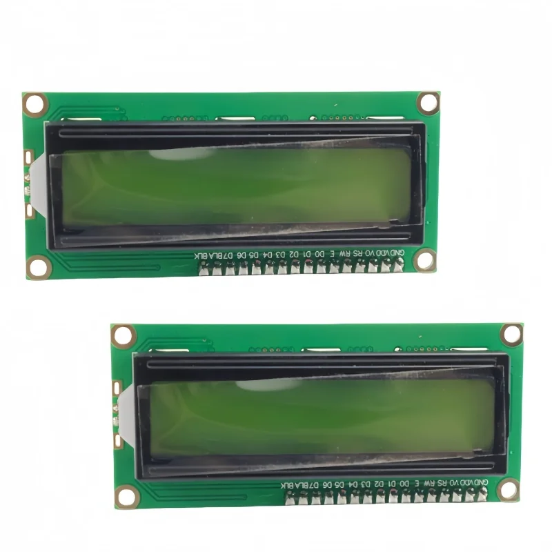 

2PCS LCD1602 1602A LCD Display Module Green Screen IIC/I2C Interface 5V for Arduino