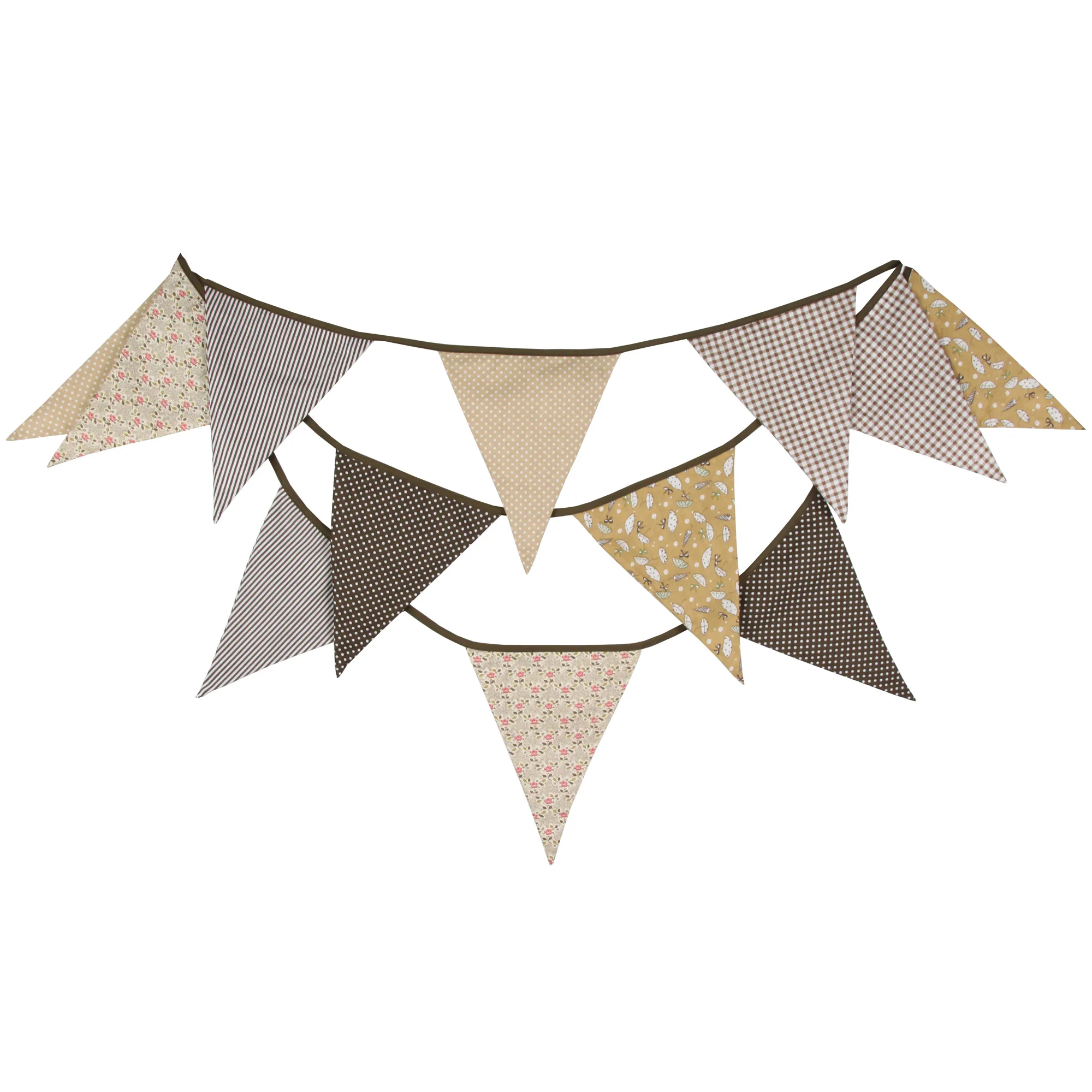 3.5M kwiatowy duży proporczyk flagi tkanina trznadel osobowość ślub dekoracje na przyjęcie urodzinowe Banner Baby Shower Garland — zdjęcie 2