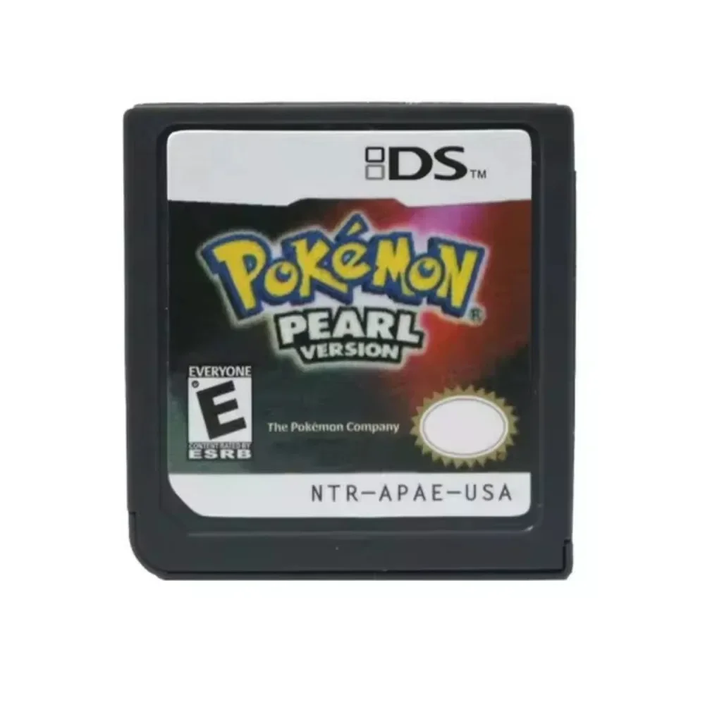 بوكيمون-سلسلة DS لعبة خرطوشة لعبة فيديو وحدة التحكم بطاقة البلاتين اللؤلؤ الماس HeartGold SoulSilver لـ NDS 3DS