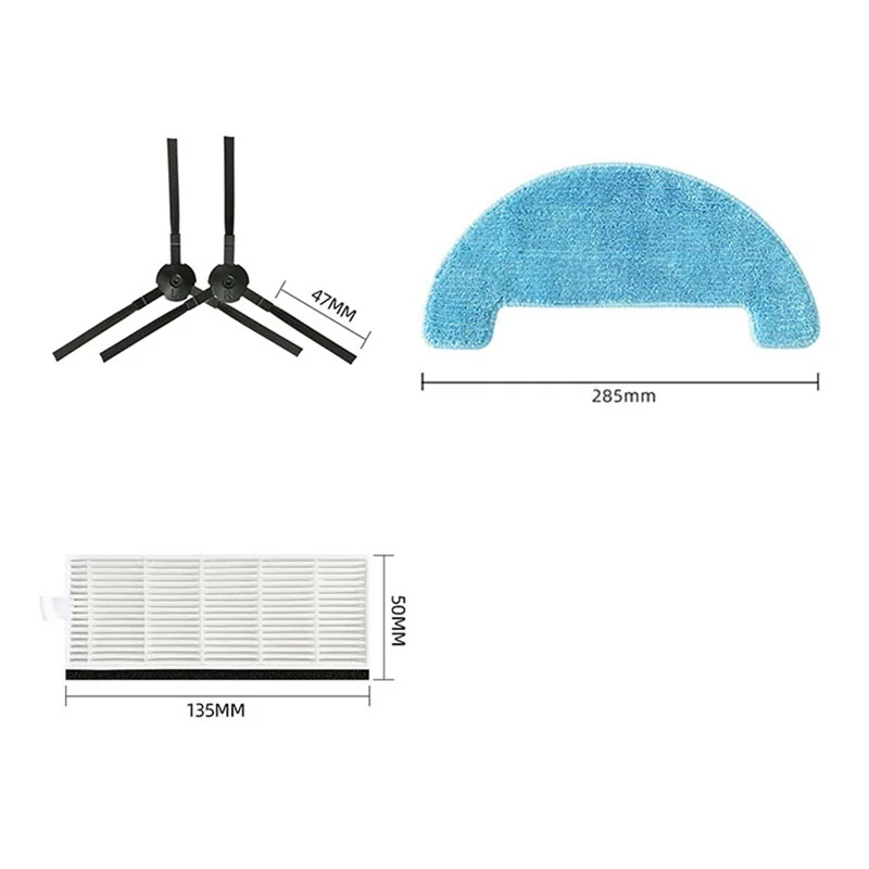 ل OSOJI 950 990 680 870 أجزاء المكنسة الكهربائية جهاز آلي لتنظيف الأتربة قطع غيار للمنزل مكنسة كهربائية أجزاء الملحقات