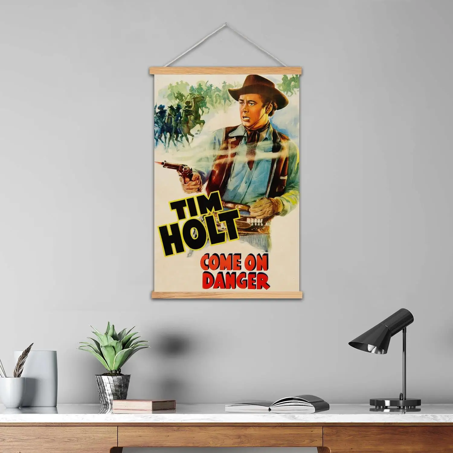 tim holt Framed Wall Painting Canvas Art Poster, Wall Art,  Modern Family, Bedroom Decor,Decorative painting