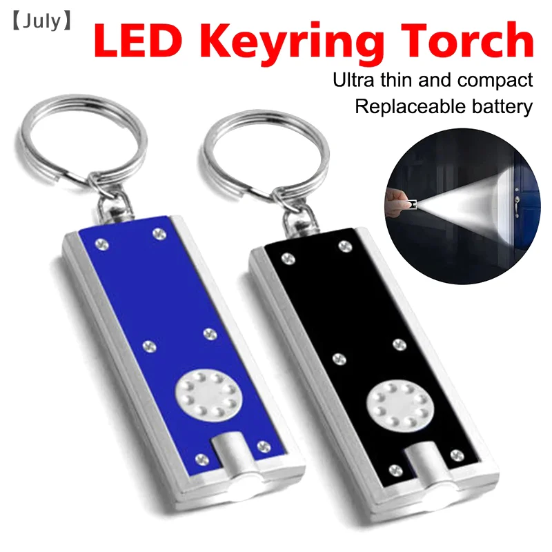

Мини-светодиодный фонарик, многофункциональный рабочий фонарь, портативный карманный фонарик, брелки, портативный настраиваемый фонарик для кемпинга